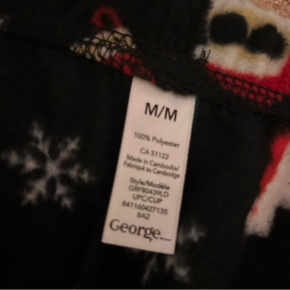 🎅Women's M Fleecey Holiday Pants - Picture 2 of 3